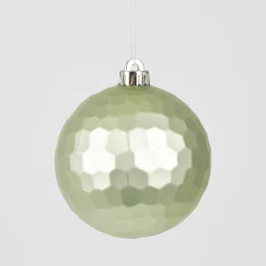 Dymm Bauble (Set of 2) Pale Green by Vixen & Velvet, a Christmas for sale on Style Sourcebook