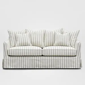 Noosa Hamptons 3 Seat Sofa Natural Stripe by OneWorld Collection, a Sofas for sale on Style Sourcebook