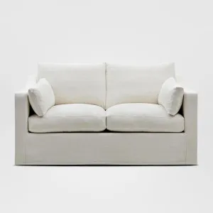 Clovelly Hamptons 2 Seat Sofa Ivory by OneWorld Collection, a Sofas for sale on Style Sourcebook