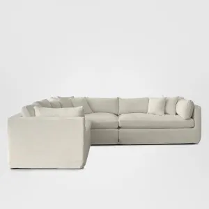 Marbella Modular Sofa Ivory - Left Facing by OneWorld Collection, a Sofas for sale on Style Sourcebook