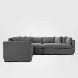 Marbella Modular Sofa Storm - Left Facing by OneWorld Collection, a Sofas for sale on Style Sourcebook