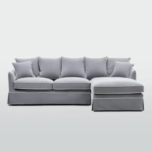 Noosa 3 Seater Right Chaise Sofa Grey by OneWorld Collection, a Sofas for sale on Style Sourcebook