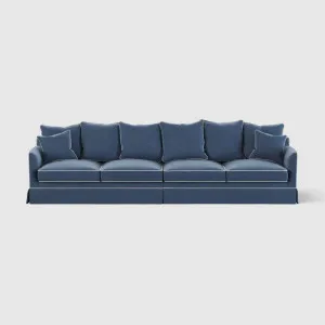 Noosa 4 Seat Modular Sofa Navy by OneWorld Collection, a Sofas for sale on Style Sourcebook