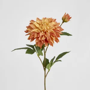 Dahlia Stem 78cm Orange by Florabelle Living, a Plants for sale on Style Sourcebook