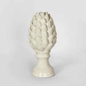 Artichoke White Tall by Florabelle Living, a Statues & Ornaments for sale on Style Sourcebook