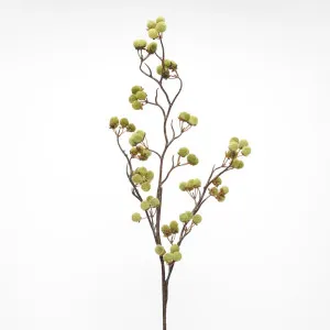 Flocked Berry Stem Green by Florabelle Living, a Christmas for sale on Style Sourcebook