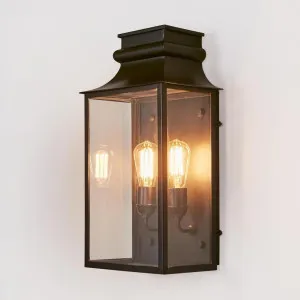 Westpoint Outdoor Wall Light Black by Emac & Lawton, a Wall Lighting for sale on Style Sourcebook
