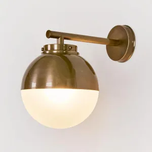 Carrington Outdoor Wall Light Antique Brass by Emac & Lawton, a Wall Lighting for sale on Style Sourcebook