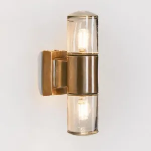 Plover Outdoor Wall Light Antique Brass by Emac & Lawton, a Wall Lighting for sale on Style Sourcebook