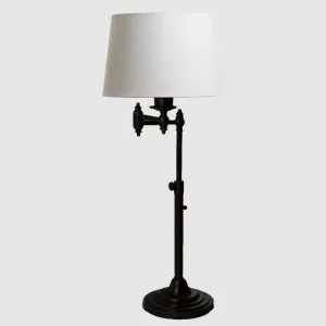 Macleay Swing Arm Table Lamp Base Black- Base Only by Emac & Lawton, a Table & Bedside Lamps for sale on Style Sourcebook