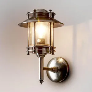 Turner Outdoor Wall Light Antique Silver by Emac & Lawton, a Outdoor Lighting for sale on Style Sourcebook
