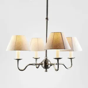 Milton Chandelier Antique Silver by Emac & Lawton, a Chandeliers for sale on Style Sourcebook