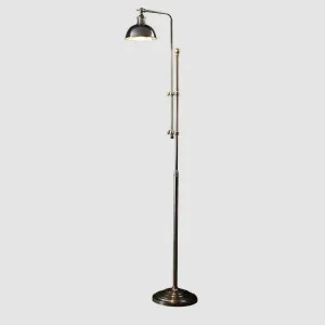 Michigan Floor Lamp Antique Silver by Emac & Lawton, a Floor Lamps for sale on Style Sourcebook
