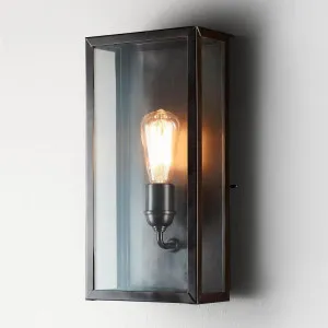 Goodman Outdoor Wall Light Black by Emac & Lawton, a Wall Lighting for sale on Style Sourcebook