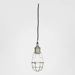 Lincoln Ceiling Pendant Antique Silver by Emac & Lawton, a Pendant Lighting for sale on Style Sourcebook