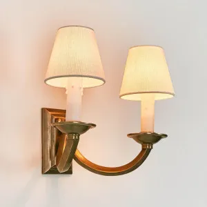 Elysee Wall Light Base Antique Brass by Emac & Lawton, a Wall Lighting for sale on Style Sourcebook