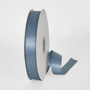 Antique Blue Double Sided Satin Ribbon 25mm 100yards - P431 by JMC FLORALS, a Plants for sale on Style Sourcebook