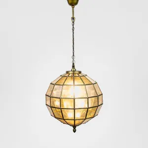 Prince Albert Ceiling Pendant Medium Brass by Emac & Lawton, a Pendant Lighting for sale on Style Sourcebook
