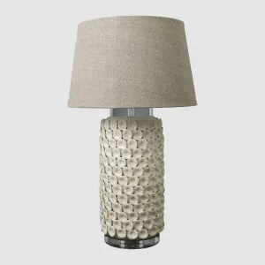 Kenilworth Ceramic Table Lamp Base Cream- Base Only by Emac & Lawton, a Table & Bedside Lamps for sale on Style Sourcebook