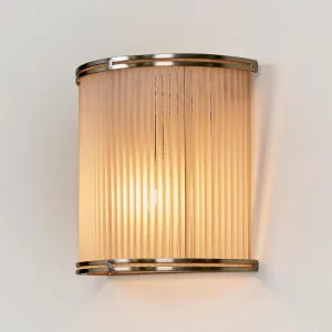 Inanda Half Round Wall Light Nickel by Emac & Lawton, a Wall Lighting for sale on Style Sourcebook