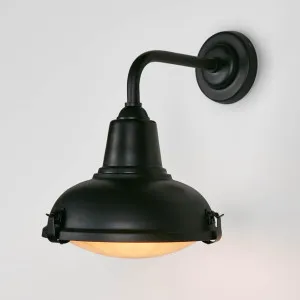 Catalina Outdoor Wall Light Black by Emac & Lawton, a Wall Lighting for sale on Style Sourcebook