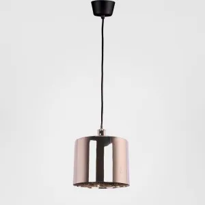 Portofino Ceiling Pendant Medium Shiny Nickel by Emac & Lawton, a Pendant Lighting for sale on Style Sourcebook