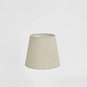 Linen Taper Lamp Shade XXS Light Natural by Emac & Lawton, a Lamp Shades for sale on Style Sourcebook