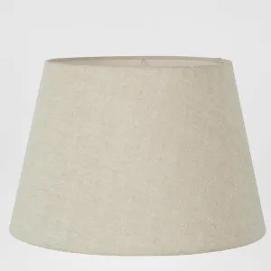 Linen Taper Lamp Shade XXL Light Natural by Emac & Lawton, a Lamp Shades for sale on Style Sourcebook