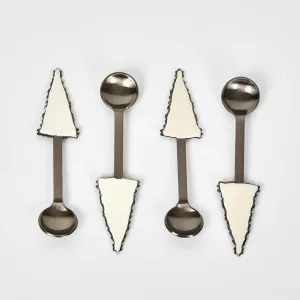 Christmas Tree Spoons Set of 4 by PERFECT PIECES, a Christmas for sale on Style Sourcebook
