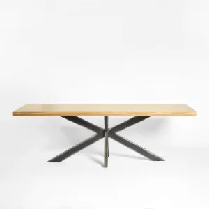 Wainscott Dining Table Brushed Ash 240cm by OneWorld Collection, a Dining Tables for sale on Style Sourcebook