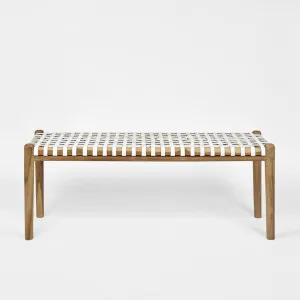 Gerti Bench White by MRD Home, a Ottomans for sale on Style Sourcebook