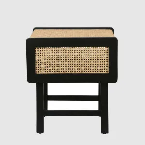 Zoe Bedside Table Black by MRD Home, a Bedside Tables for sale on Style Sourcebook