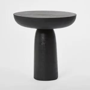 Pablo Side Table Round Black - Outdoor Undercover by MRD Home, a Coffee Table for sale on Style Sourcebook