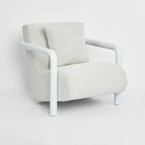 Argo Armchair Ecru with white frame Outdoor by MRD Home, a Outdoor Chairs for sale on Style Sourcebook
