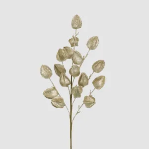 Glitter Chinese Lantern Stem Gold by Vixen & Velvet, a Christmas for sale on Style Sourcebook