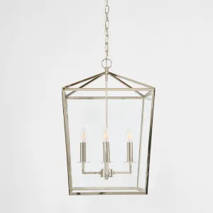 Ralph Large Glass Square Pendant by OneWorld Collection, a Pendant Lighting for sale on Style Sourcebook