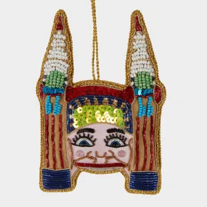 Luna Park Sequin Hanging Decoration by Vixen & Velvet, a Christmas for sale on Style Sourcebook