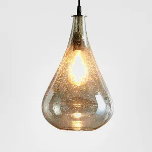 Lustre Teardrop Ceiling Pendant Pale Green by Zaffero, a Pendant Lighting for sale on Style Sourcebook
