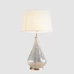Lustre Teardrop Table Lamp Base Clear- Base Only by Zaffero, a Table & Bedside Lamps for sale on Style Sourcebook