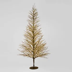 Giant Black Forest Tree 240cm with 4060 LED by Vixen & Velvet, a Christmas for sale on Style Sourcebook