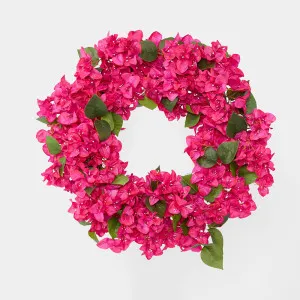 Dolce Vita Bougainvillea Wreath 66cm by Vixen & Velvet, a Christmas for sale on Style Sourcebook