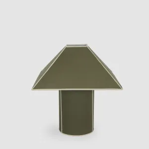 Gable Table Lamp Hunter Green by OneWorld Collection, a Table & Bedside Lamps for sale on Style Sourcebook