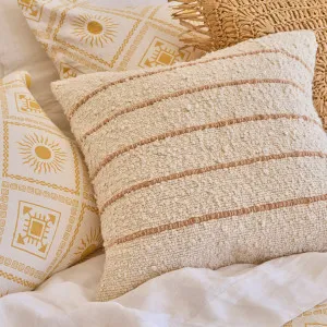 Muse Sol Boucle Stripe Cushion Ivory by Muse, a Cushions, Decorative Pillows for sale on Style Sourcebook
