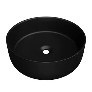 Allure Ceramic Basin 360mm Black Matte by Timberline, a Basins for sale on Style Sourcebook