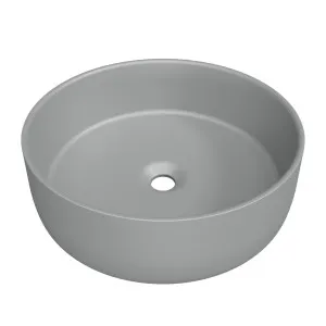 Allure Ceramic Basin 360mm Grey Matte by Timberline, a Basins for sale on Style Sourcebook