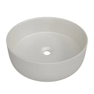 Allure Ceramic Basin 360mm Ivory Matte by Timberline, a Basins for sale on Style Sourcebook