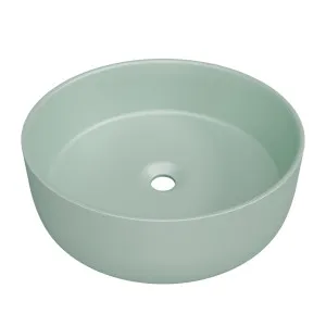Allure Ceramic Basin 360mm Mint Matte by Timberline, a Basins for sale on Style Sourcebook