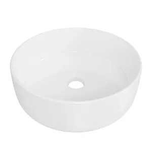 Allure Raked Ceramic Basin 360mm White Gloss by Timberline, a Basins for sale on Style Sourcebook