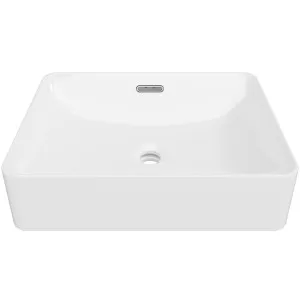 August Ceramic Basin 500mm White Gloss by Timberline, a Basins for sale on Style Sourcebook