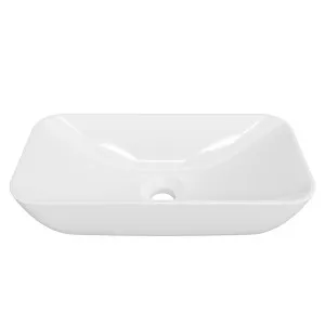 Bloom Ceramic Basin 475mm White Gloss by Timberline, a Basins for sale on Style Sourcebook
